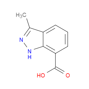 3-METHYL-1H-INDAZOLE-7-CARBOXYLIC ACID - Click Image to Close