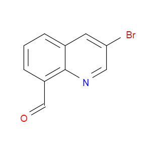 3-BROMOQUINOLINE-8-CARBALDEHYDE - Click Image to Close