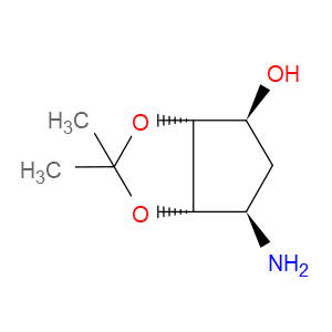 (3AR,4S,6R,6AS)-6-AMINO-2,2-DIMETHYLTETRAHYDRO-3AH-CYCLOPENTA[D][1,3]DIOXOL-4-OL - Click Image to Close