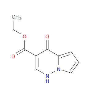 ETHYL 4-OXO-1,4-DIHYDROPYRROLO[1,2-B]PYRIDAZINE-3-CARBOXYLATE