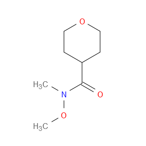 N-METHOXY-N-METHYLTETRAHYDRO-2H-PYRAN-4-CARBOXAMIDE - Click Image to Close