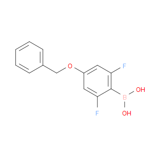 4-BENZYLOXY-2,6-DIFLUOROPHENYLBORONIC ACID