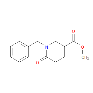 METHYL 1-BENZYL-6-OXOPIPERIDINE-3-CARBOXYLATE - Click Image to Close