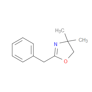 2-BENZYL-4,4-DIMETHYL-4,5-DIHYDROOXAZOLE - Click Image to Close