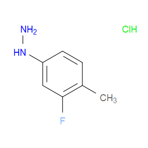 (3-FLUORO-4-METHYLPHENYL)HYDRAZINE HYDROCHLORIDE - Click Image to Close