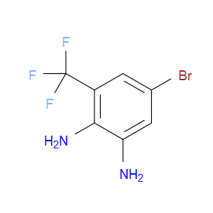 5-BROMO-3-(TRIFLUOROMETHYL)BENZENE-1,2-DIAMINE - Click Image to Close