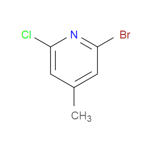 2-BROMO-6-CHLORO-4-METHYLPYRIDINE