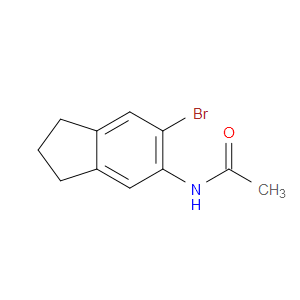 N-(6-BROMO-2,3-DIHYDRO-1H-INDEN-5-YL)ACETAMIDE