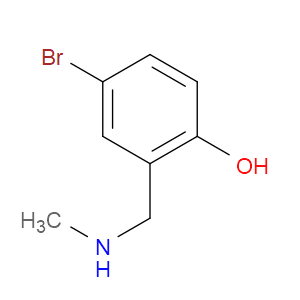 4-BROMO-2-[(METHYLAMINO)METHYL]PHENOL