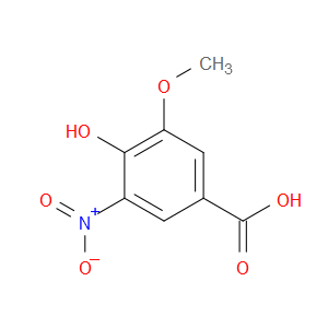 4-HYDROXY-3-METHOXY-5-NITROBENZOIC ACID - Click Image to Close