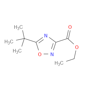 ETHYL 5-TERT-BUTYL-1,2,4-OXADIAZOLE-3-CARBOXYLATE - Click Image to Close