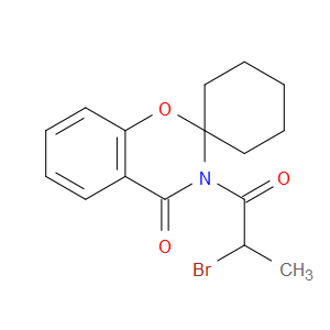 3-(2-BROMOPROPANOYL)SPIRO[BENZO[E][1,3]OXAZINE-2,1'-CYCLOHEXAN]-4(3H)-ONE