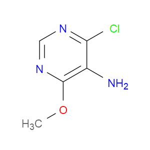 4-CHLORO-6-METHOXYPYRIMIDIN-5-AMINE - Click Image to Close