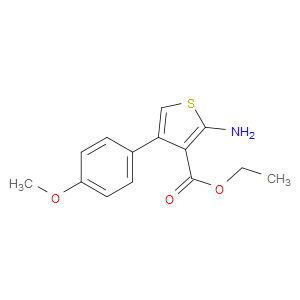 ETHYL 2-AMINO-4-(4-METHOXYPHENYL)THIOPHENE-3-CARBOXYLATE