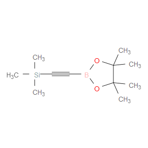 TRIMETHYL((4,4,5,5-TETRAMETHYL-1,3,2-DIOXABOROLAN-2-YL)ETHYNYL)SILANE