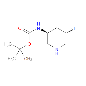 TERT-BUTYL N-[(3S,5S)-5-FLUOROPIPERIDIN-3-YL]CARBAMATE