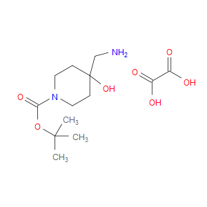 TERT-BUTYL 4-(AMINOMETHYL)-4-HYDROXYPIPERIDINE-1-CARBOXYLATE OXALATE