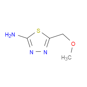 5-(METHOXYMETHYL)-1,3,4-THIADIAZOL-2-AMINE
