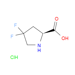 (S)-4,4-DIFLUOROPYRROLIDINE-2-CARBOXYLIC ACID HYDROCHLORIDE - Click Image to Close