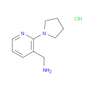 (2-(PYRROLIDIN-1-YL)PYRIDIN-3-YL)METHANAMINE HYDROCHLORIDE