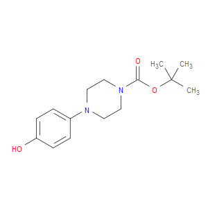 TERT-BUTYL 4-(4-HYDROXYPHENYL)PIPERAZINE-1-CARBOXYLATE - Click Image to Close