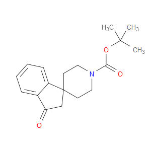 TERT-BUTYL 3-OXO-2,3-DIHYDROSPIRO[INDENE-1,4'-PIPERIDINE]-1'-CARBOXYLATE - Click Image to Close