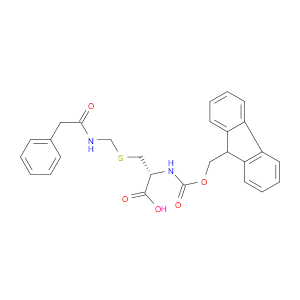 (S)-2-((((9H-FLUOREN-9-YL)METHOXY)CARBONYL)AMINO)-3-(((2-PHENYLACETAMIDO)METHYL)THIO)PROPANOIC ACID - Click Image to Close