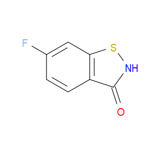 6-FLUOROBENZO[D]ISOTHIAZOL-3(2H)-ONE