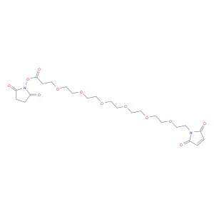 2,5-DIOXOPYRROLIDIN-1-YL 1-(2,5-DIOXO-2H-PYRROL-1(5H)-YL)-3,6,9,12,15,18-HEXAOXAHENICOSAN-21-OATE