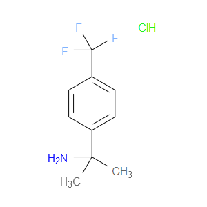2-(4-(TRIFLUOROMETHYL)PHENYL)PROPAN-2-AMINE HYDROCHLORIDE - Click Image to Close