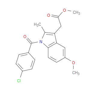METHYL 2-(1-(4-CHLOROBENZOYL)-5-METHOXY-2-METHYL-1H-INDOL-3-YL)ACETATE - Click Image to Close