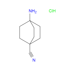 4-AMINOBICYCLO[2.2.2]OCTANE-1-CARBONITRILE HYDROCHLORIDE - Click Image to Close