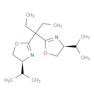 (4S,4'S)-(-)-2,2'-(3-PENTYLIDENE)BIS(4-ISOPROPYLOXAZOLINE)