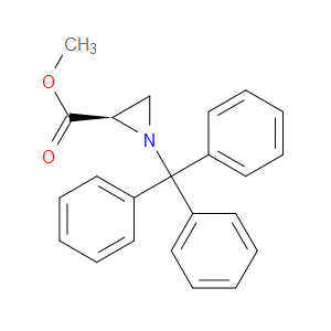 METHYL (2R)-1-(TRIPHENYLMETHYL)AZIRIDINE-2-CARBOXYLATE - Click Image to Close