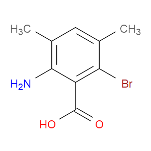 2-AMINO-6-BROMO-3,5-DIMETHYLBENZOIC ACID - Click Image to Close