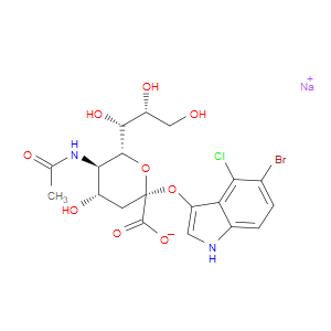 5-BROMO-4-CHLORO-3-INDOLYL-ALPHA-D-N-ACETYLNEURAMINIC ACID SODIUM SALT
