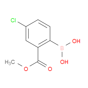4-CHLORO-2-(METHOXYCARBONYL)PHENYLBORONIC ACID - Click Image to Close