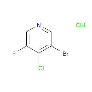 3-BROMO-4-CHLORO-5-FLUOROPYRIDINE HYDROCHLORIDE - Click Image to Close