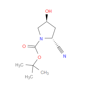 TERT-BUTYL (2R,4S)-2-CYANO-4-HYDROXYPYRROLIDINE-1-CARBOXYLATE - Click Image to Close