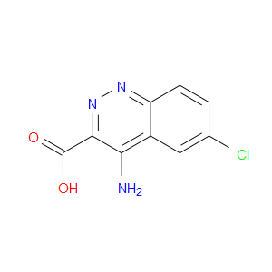 3-CINNOLINECARBOXYLIC ACID, 4-AMINO-6-CHLORO- - Click Image to Close