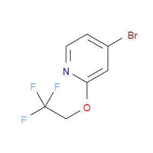 4-BROMO-2-(2,2,2-TRIFLUOROETHOXY)PYRIDINE - Click Image to Close