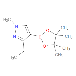 3-ETHYL-1-METHYL-4-(TETRAMETHYL-1,3,2-DIOXABOROLAN-2-YL)-1H-PYRAZOLE - Click Image to Close