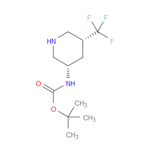 TERT-BUTYL N-[(3S,5R)-5-(TRIFLUOROMETHYL)PIPERIDIN-3-YL]CARBAMATE