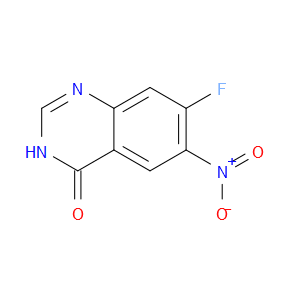 7-FLUORO-6-NITRO-4-HYDROXYQUINAZOLINE