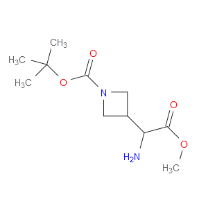 TERT-BUTYL 3-(1-AMINO-2-METHOXY-2-OXOETHYL)AZETIDINE-1-CARBOXYLATE