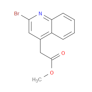 METHYL 2-(2-BROMOQUINOLIN-4-YL)ACETATE - Click Image to Close