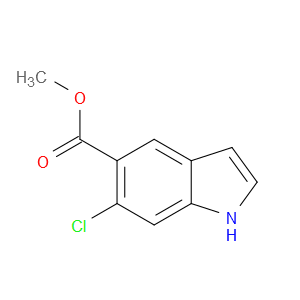 METHYL 6-CHLORO-1H-INDOLE-5-CARBOXYLATE