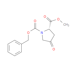(S)-1-BENZYL 2-METHYL 4-OXOPYRROLIDINE-1,2-DICARBOXYLATE
