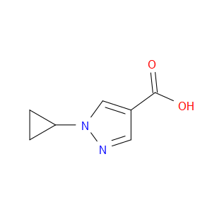 1-CYCLOPROPYL-1H-PYRAZOLE-4-CARBOXYLIC ACID - Click Image to Close