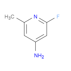 2-FLUORO-6-METHYLPYRIDIN-4-AMINE